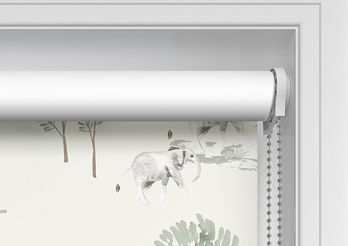 Elephant Herd, Plain - Twist&Fit Roller Blind - Image 11